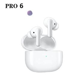 TWS Bluetooth Earbuds Pro6 Bluetooth-ruisonderdrukking Hoofdtelefoon Waterdichte oortelefoon met in-ear detectie met magnetische oplaadkoffer gaming-headset