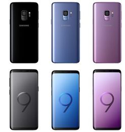 Refurbished Original Samsung Galaxy S9 Ontgrendeld mobiele telefoon 64 GB 5.8Inch 12mp Enkele SIM 4G LTE 4 transacties