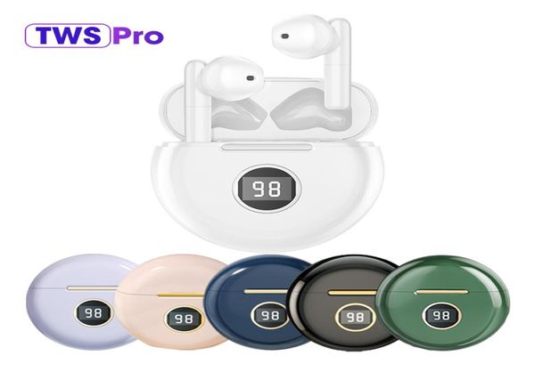 TWS Bluetooth Casque J88 Réduction du bruit Écouteurs sans fil dans les écouteurs Rose Casque avec microphone pour écouteurs de téléphone2467519