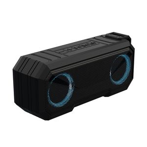 TWS Bluetooth Outdoor Speaker Draadloze Dual Speakers Waterdichte Oplaadbare Power Bank Stereo Luidspreker Led Light Fm Radio 3000mah 12H Lange Speeltijd 5 Kleuren