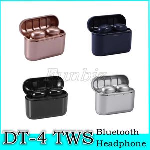 TWS DT-4 Bluetooth 5.0 Écouteur Sans Fil Stéréo Antibruit Dans L'oreille Écouteurs Stéréo Musique Sport Casque Pour Tous Les Smartphones