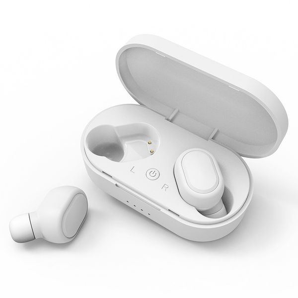 TWS Earphones Rename Bluetooth Headphone In-Ear Detection Wireless Charging Case Écouteur