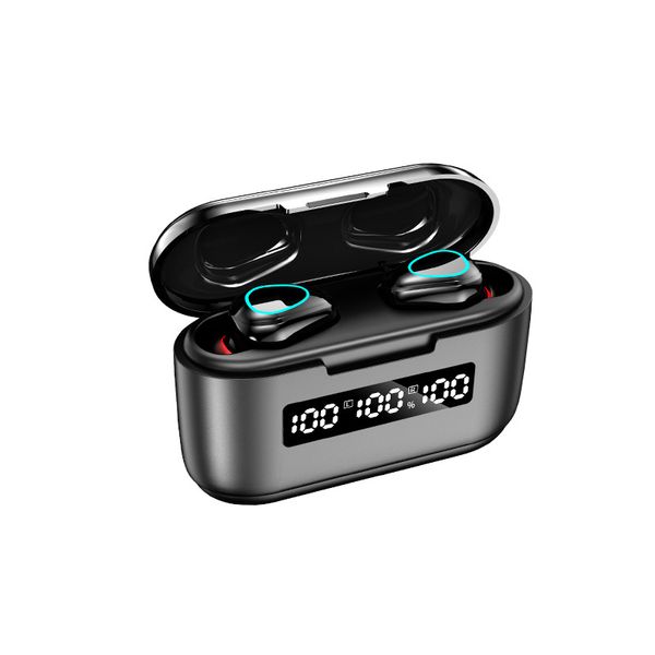 Auriculares Tws con Control táctil, auriculares inalámbricos estéreo 9D de 3500Mah Bt 5,1, auriculares inalámbricos IXP54, auriculares con pantalla Digital impermeables F9