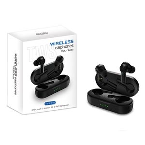 Écouteurs TWS True Wireless Headphones Bluetooth 5.0 Casque de jeu pour iPhone IOS Samsung Téléphone portable Type-C Boîte de chargement Couplage automatique Stéréo Musique Basse Écouteurs intra-auriculaires