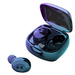 Écouteurs intra-auriculaires sans fil Bluetooth TWS, oreillettes de sport, hi-fi, musique, affichage Led, casque transparent, étui de chargement Ipx5 étanche pour téléphone portable APPLE