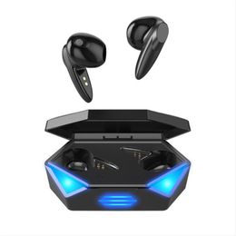 Auriculares inalámbricos TWS G20 para juegos, cascos Bluetooth 5,2 para todos los teléfonos inteligentes, Auriculares deportivos con compartimento de carga
