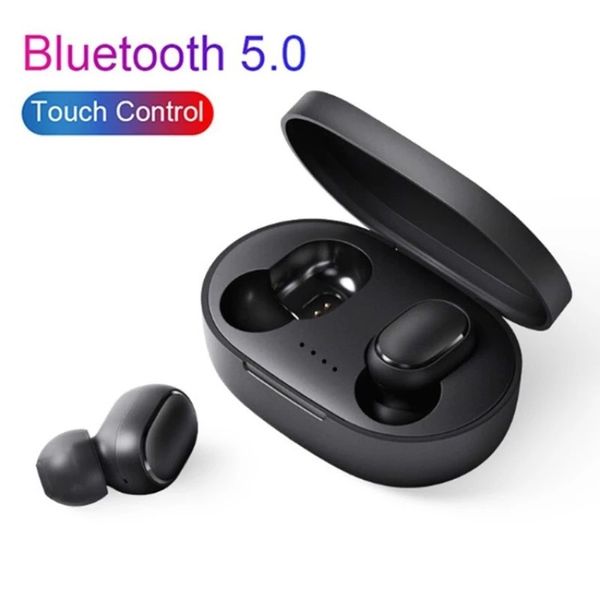 TWS casque A6S/E6S HIFI Bluetooth Mini écouteurs intra-auriculaires avec micro contrôle tactile antibruit étanche écouteurs stéréo