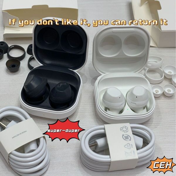 TWS SM R400 para auriculares Buds FE, auriculares internos Bluetooth 5,3 con carga inalámbrica, auriculares estéreo, auriculares para teléfonos Samsung Galaxy S23 S22