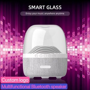 TWS Smart Harman Caton Wireless Bluetooth -luidspreker Subwoofer Seven Lights Mobile Phone Computer Lights Mini Glass Stereo