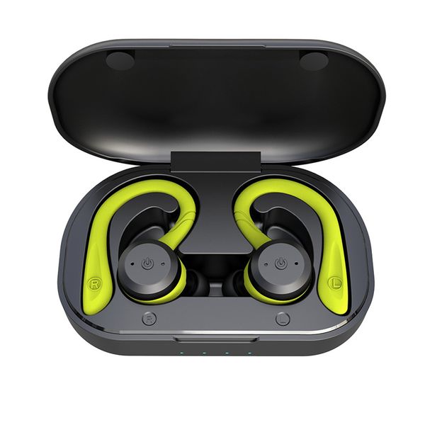 TWS Sports Écouteurs Bluetooth étanches Véritables écouteurs de natation sans fil IPX7 Bluetooth 5.0