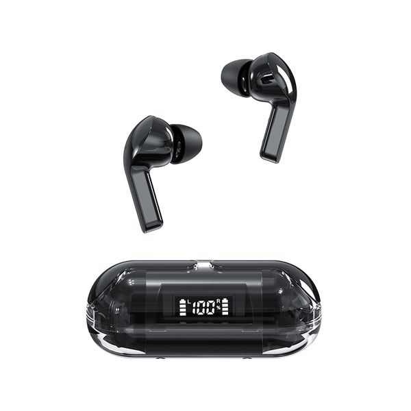 TWS TM20 Bluetooth écouteurs écouteurs sans fil casque Sport Transparent casque HiFi réduction du bruit dans l'oreille Audifonos Gamer