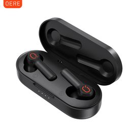 QERE E20 Auriculares TWS True Stereo impermeable en los auriculares auriculares inalámbricos Auriculares inalámbricos Auriculares