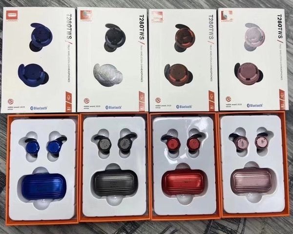 TWS V5.0 Bluetooth Sport Earhook Auriculares inalámbricos Auriculares 3D Auriculares JB ESCUCHAR para iphone14pro max 12 13 11 samsung s10 s20 s21 s22 ultra plus s7 s8 HI-FI Manos libres T280