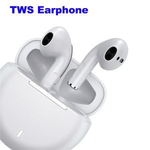 TWS Draadloze oordopjes Bluetooth J18-hoofdtelefoon Stereo-oortelefoon in het oor Aanraakbediening met microfoon Headset met diepe bas Sport Gaming ecouteur cuffie Oordopjes