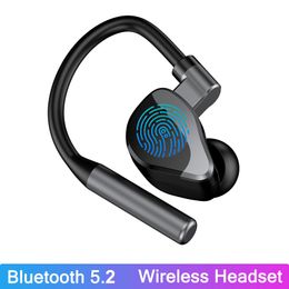 TWS Wireless oortelefoons Hoofdtelefoon Bluetooth 5.2 In-Ear Touch Control Business Headset Sports-oordopjes voor Xiaomi Huawei iPhone
