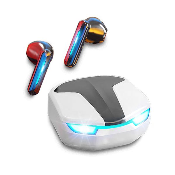 Tws Y9 LED Auriculares inalámbricos BT 5.2 Auriculares HiFi Estéreo Música Auriculares Videojuegos Auriculares con retraso bajo insensible