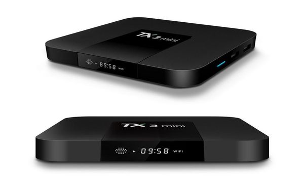 TX3 Mini Android 81 TV Box 2 Go 16 Go Amlogic S912 Octa Core Dual WiFi BT Media Player Smart Box5608710