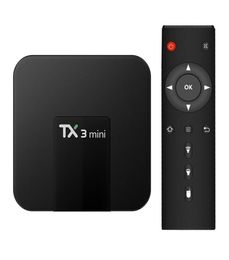 TX3 Mini Android 81 TV Box Amlogic S912 2 Go 16 Go de média Box PK T95 X96 MINI X92 MXQ PRO4905448