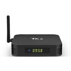 TX6 Android 10.0 TV Box avec puce H616 4GB 32GB/64GB Smart TV Box prise en charge 2.4G5G Wifi BT5.0 TX3 Mini