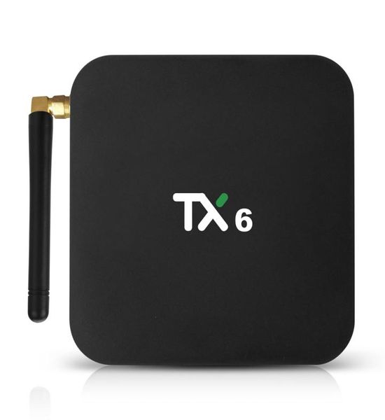 TX6 TV Box android 9 Allwinner H6 4GB DDR3 32GB64GB EMMC 24GHz 5GHz WiFi BT41 soporte 4K H265 Bluetooth 40 WIFI 1Pc4243319
