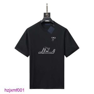 Txt3 Hommes T-shirts T-shirts Designer Chemise Coton Col Rond Impression Séchage Rapide Anti Rides Hommes Printemps Été Haute Lâche Tendance À Manches Courtes Mâle Clothi