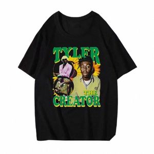 Tyler le créateur t-shirt hommes femmes Fi Cott t-shirt Album hauts garçon t-shirts Camiseta rappeur m103 #