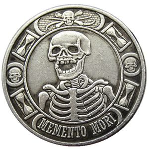 Type 128 Hobo Morgan Dollar crâne zombie squelette sculpté à la main copie créative Coins304v