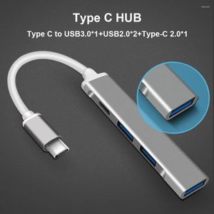 Type-C adapter hub professionele multi splitter docking station OTG voor desktop slimme mobiele telefoonaccessoires