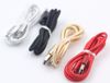 Câbles de type C FAST 1 1.5 2 3M Données de synchronisation Charge Charge de charge Nylon Micro Câbles USB 6 couleurs pour Samsung S20 Huawei P20