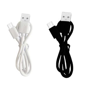 Câble de type C Cordon de charge USB C pour téléphone portable 1 Pied 1A 2.1A Câbles courts USB-a à type-c OD3.0