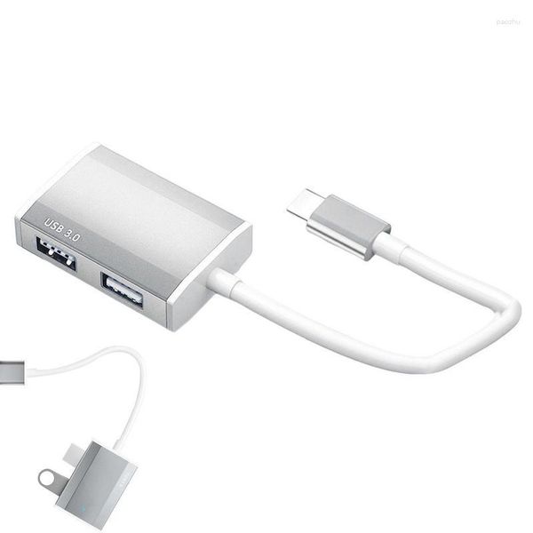 Estación de acoplamiento tipo C 4 en Hub Adaptador multipuerto USB Dock Compatible con portátiles y otros dispositivos