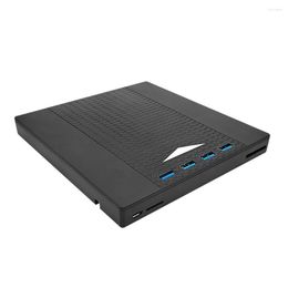 Unidad de DVD TYPE-C, grabadora multifuncional óptica USB móvil externa de DVD/CD para ordenadores de escritorio y portátiles