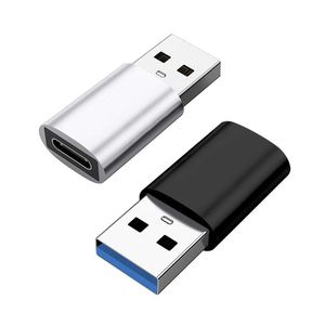 Type-C vrouwelijk naar USB 3.0 mannelijk adapter voor gegevensoverdracht en snel opladen