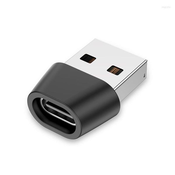 Adaptador de Cable tipo C hembra a USB, convertidor tipo C para datos de USB-C, teléfono y coche, envío directo