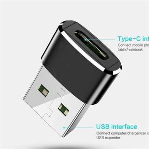 Type-C Female to USB OTG adapter Type-A Male Connector Converter A For laptop and Type c phone