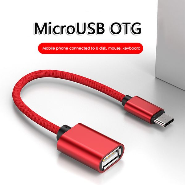 Type-c Micro USB OTG câble adaptateur USB 3.0 femelle à Type C mâle câble adaptateur convertisseur USB-C câble pour voiture MP4 téléphone