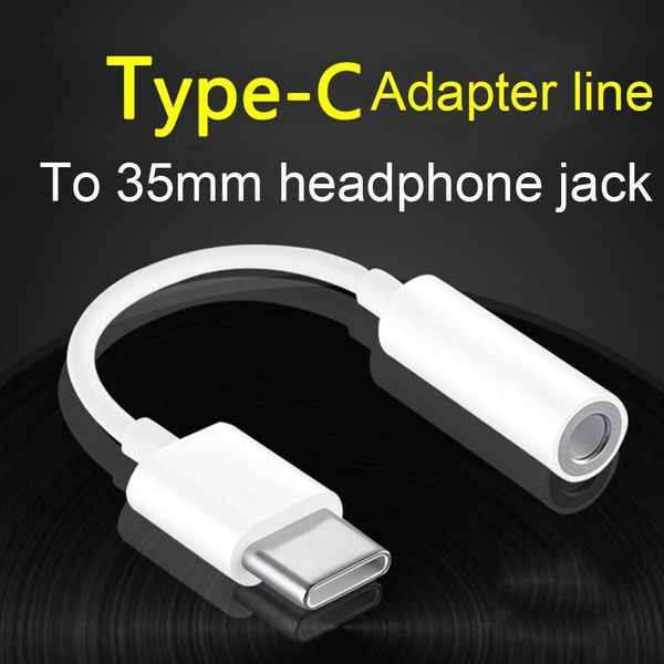 Adaptador de cable de auriculares tipo C a 3,5 mm, conector hembra de audio USB USB-C AUX para Xiaomi 6 Mi6 Letv 2 Pro 2 Max2