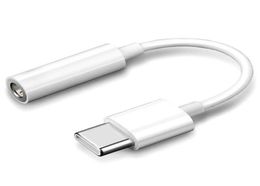 Type C naar 35 mm audio-adapter Muziek en telefoongesprek Hoofdtelefoonaansluiting Converter voor iPhone Nieuwste systeemondersteuning voor de meeste mobiele modellen9300966