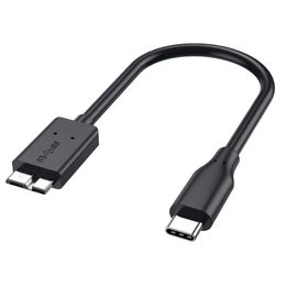Type-C naar Micro Data Cable Type-C Mobile Hard Drive Cable USB 3.1 naar USB 3.0 Harde Drive Data Cable