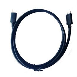 Cable de datos tipo-C a tipo-C USB 3.1 Cable de datos Doble Cabezal de tipo C Cable de extensión de 1M de datos masculino a masculino