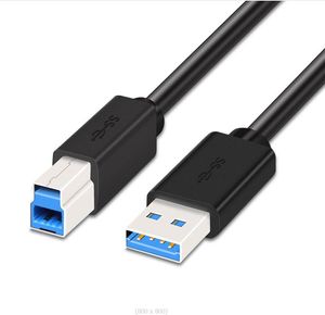 Cables tipo C a USB3.0 B, conector de transmisión de datos BM, Cable de impresora de 480Mbps para Macbook, impresoras portátiles, disco duro usb2.0