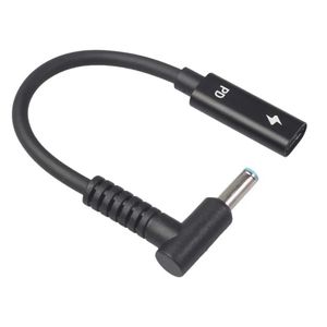 Type C USB 3.1 USB-C tot DC 20V 4.5 3,0 mm voor HP Power Plug PD Emulator Trigger Charger Cable voor Lap Top