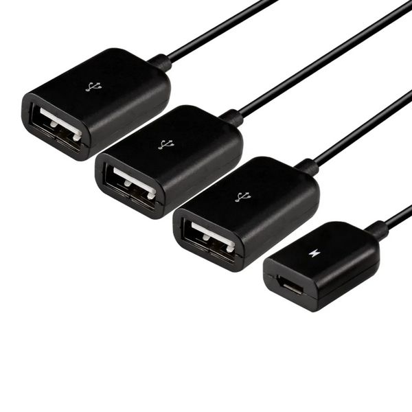 Adaptador USB tipo-C Cable OTG USB C 3.0 2.0 Masculino a USB Adaptador Micro Hub USB For para Samsung Xiaomi Huaweifor USB C a Micro USB Adaptador