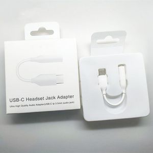 Type-C USB-C male naar 3.5mm Koptelefoon Adapters Datum kabel Adapter AUX audio vrouwelijke Jack voor Samsung note 10 S20 plus