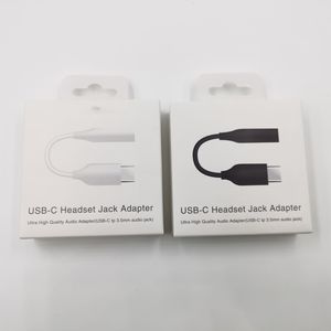 Adaptateur de câble pour écouteurs type-c USB-C mâle à 3.5mm, prise audio AUX femelle pour Samsung note 10 20 plus 2021