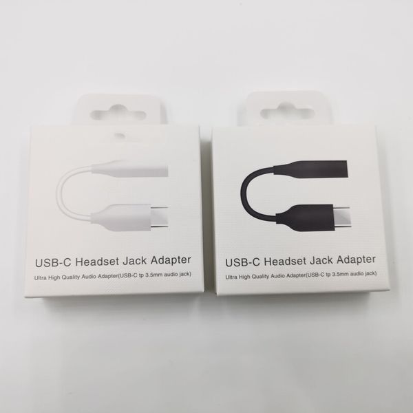 Adaptador de cable para auriculares tipo C USB-C macho a conector hembra de audio AUX de 3,5 mm para Samsung Note 10 20 Plus 2021