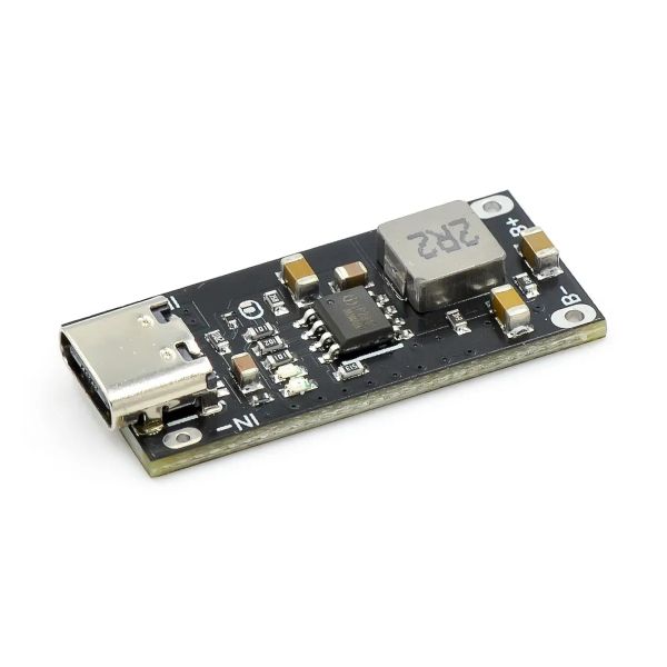 Tipo C Entrada USB Alta corriente 3A Polimador Batería de litio ternario rápido Tablero de carga rápida IP2312 CC/CV Modo 5V a 4.2V