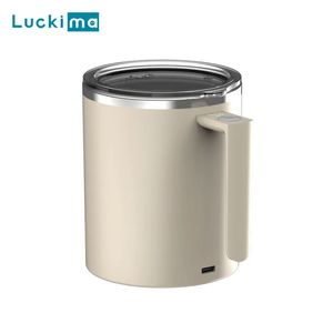 Taza magnética recargable automática TypeC, mezclador eléctrico inteligente creativo, taza mezcladora de leche y café, botella de agua 240115