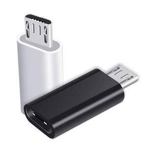 TYPEC naar micro USB -adapterconnector OTG -adapters voor Samsung HTC Android -telefoon Tablet PC