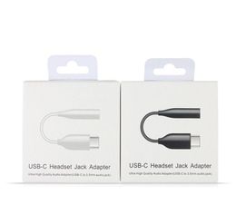 Typec USBC mannelijk tot 35 mm oortelefoonkabeladapter aux o vrouwelijke aansluiting voor Samsung Note 10 20 Plus9443980